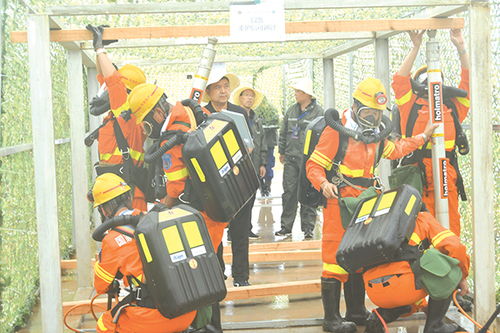 提升技能水平 護航安全生產(chǎn) 山西省第十一屆礦山救援技術競賽側記