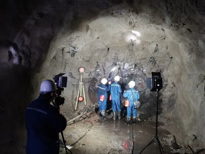 國內首次!河鋼這座礦山實現大水破碎礦床無殘留開采